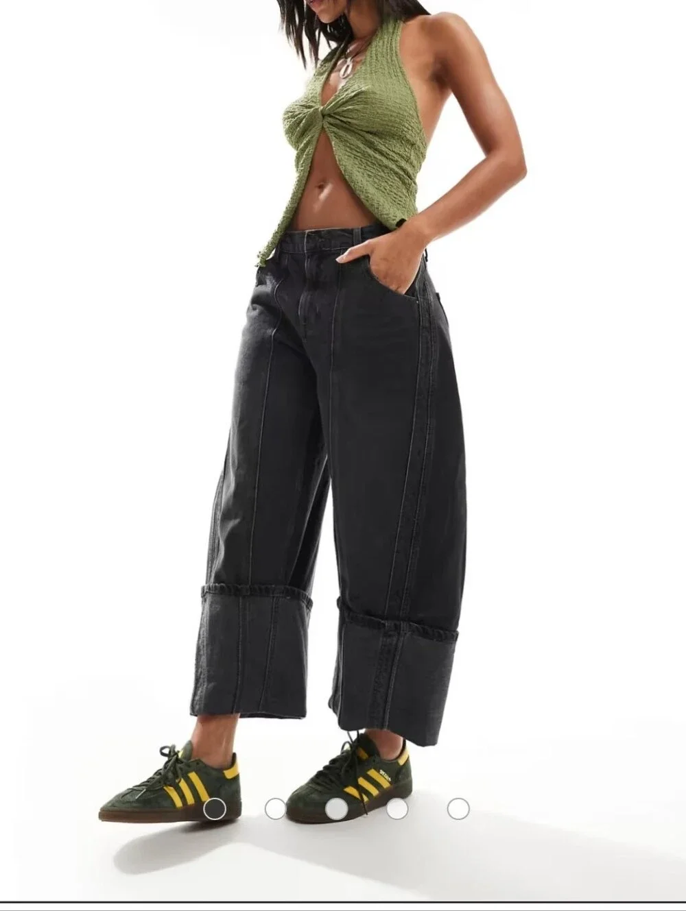 NWT Free People Olsen Cuffed Barrels